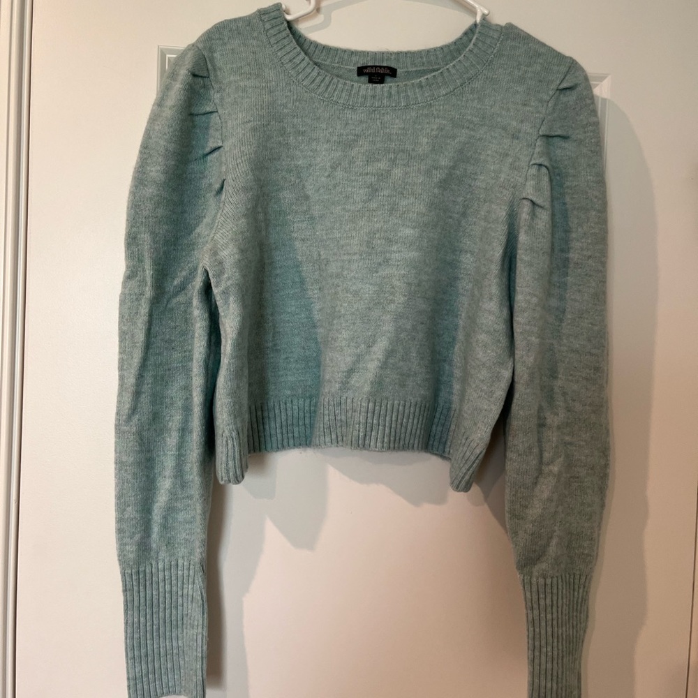 Target (Wild Fable) light blue sweater. Size Large.